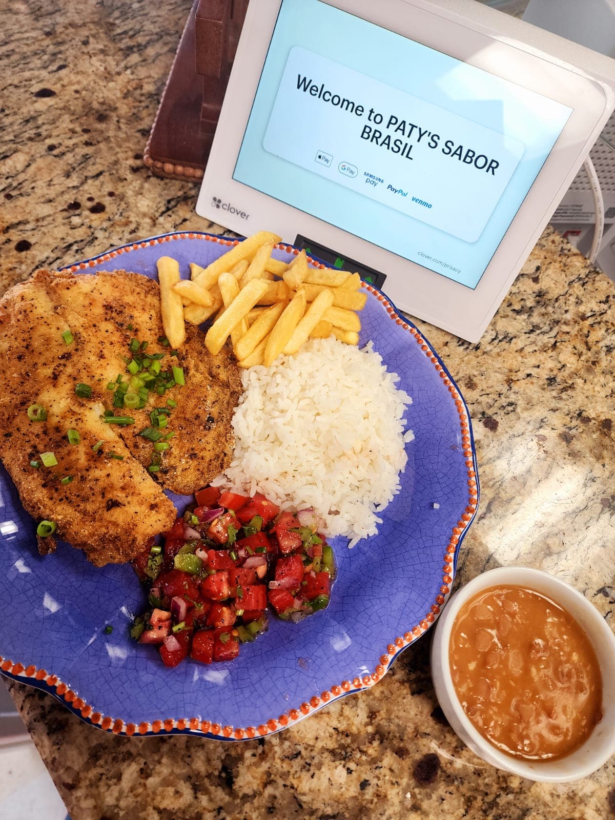 Tilápia a milanesa - Breaded tilapia